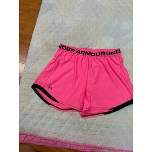 Under Armour Women’s Hot Pink Performance Shorts L